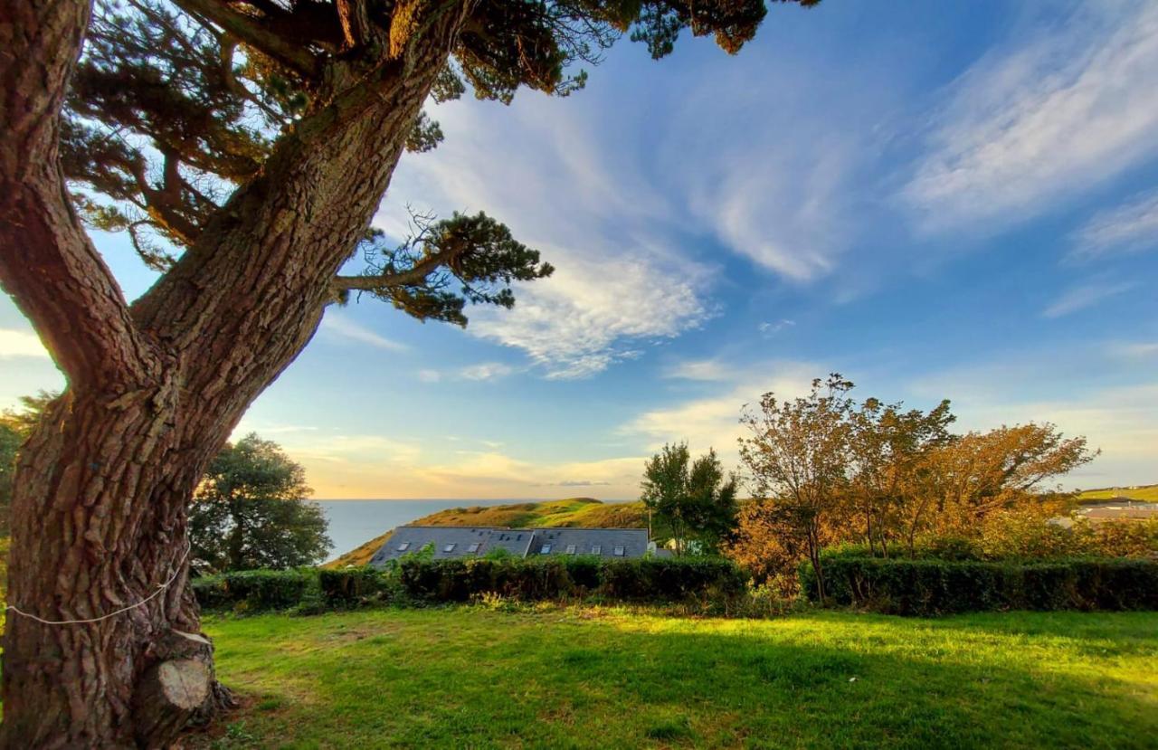 Flat 1 High Tide House, Mortehoe - Beautifully Designed Ground Floor Flat With Sea Views And Garden Exteriér fotografie