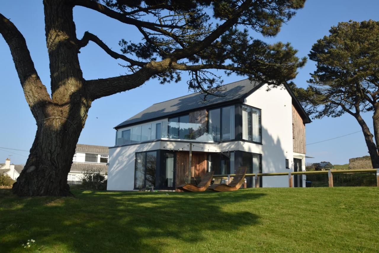 Flat 1 High Tide House, Mortehoe - Beautifully Designed Ground Floor Flat With Sea Views And Garden Exteriér fotografie